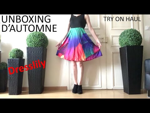 {ASMR} Unboxing d'Automne * Try on Haul Dresslily