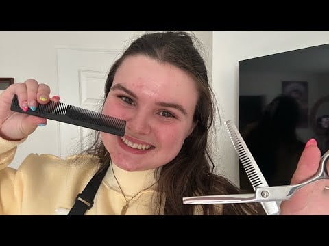 oh, you want a haircut? || ASMR haircut roleplay 💇‍♀️💇‍♀️💇‍♀️ (soft spoken)