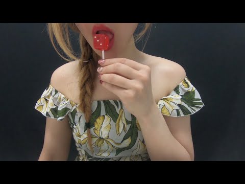 ASMRㅣDice Candy Eating Soundsㅣcandy eating asmrㅣNo talkingㅣ주사위 사탕ㅣLollipops 리얼사운드