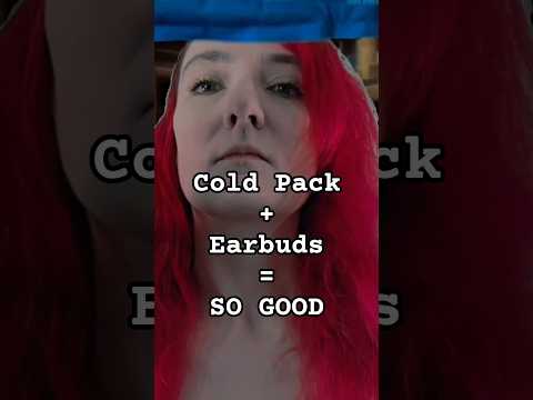 Cold Pack (on your neck)  #asmr #asmrvideo #asmrnature #asmrwatersounds #asmrpersonalatttention