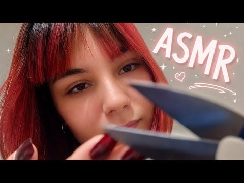 ASMR- Cortando suas energias negativas ✂️💞
