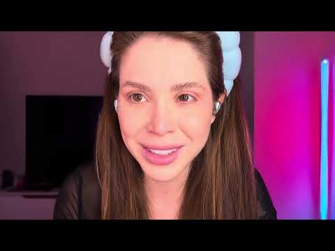 ASMR Maquia e fala (voz suave) 