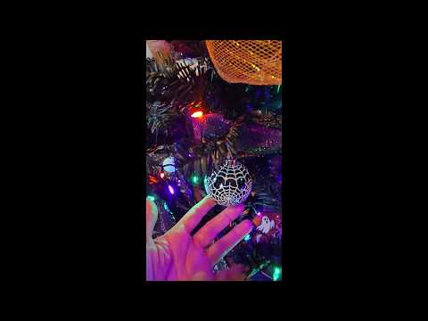 ASMR | Decorating My Halloween Tree (Whispered Voiceover)