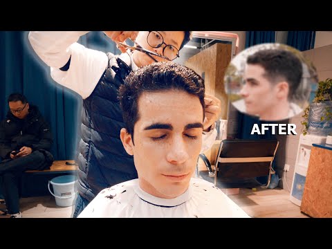 ASMR: 8€ di TAGLIO di CAPELLI dal BARBIERE CINESE!