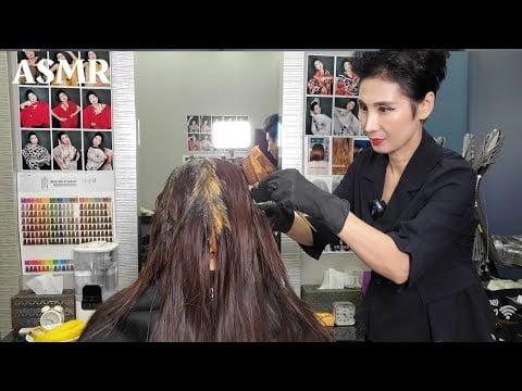 Korean ASMR Hair Salon: Fast-Paced Styling for Instant Energy and Relaxation ✂️💥