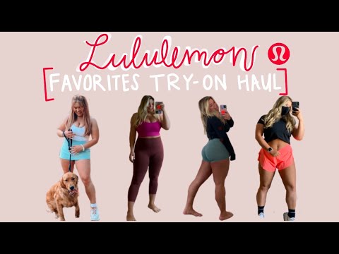 [ASMR] LULULEMON FAVORITES 2021 + TRY ON