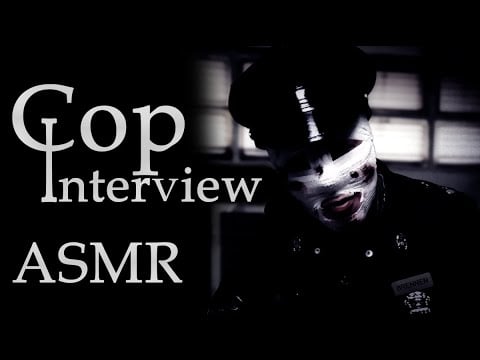 Cop Interviews You ASMR Police Interrogation (Die Society | Occult Mystery Thriller ASMR)