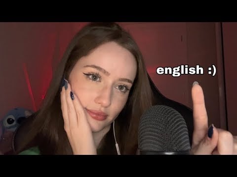 ASMR | English trigger words! (super tingly) 