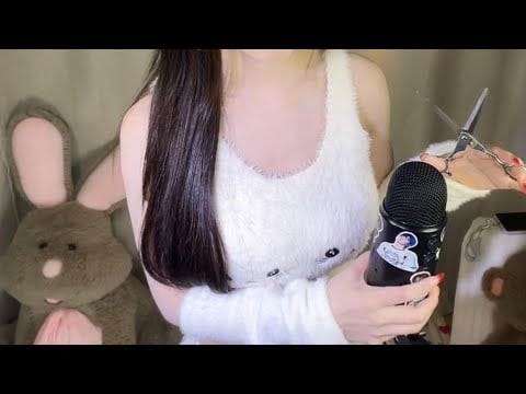 ASMR Cosplay | Long Nails Tapping + Accent Whisper Comfort