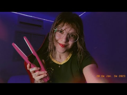 ASMR ~ Vou pranchar o seu cabelo