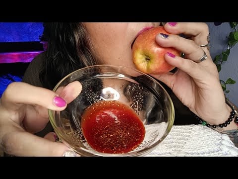 ASMR Manzana con con tajin