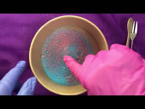 LATEX & VINYL GLOVE  ლ(╹◡╹ლ)  Sweet As Sugar Hard As Ice......  [[ASMR]]