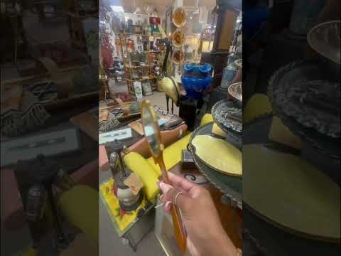 Part one of my walk through a beautiful antique shop 😚 #asmr