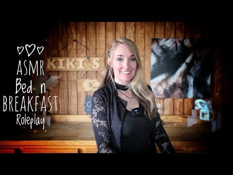 ASMR | Bed & Breakfast Pt. 1 | Hotel Check in Roleplay