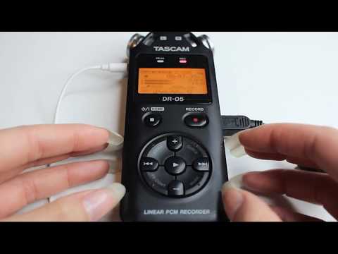 ASMR Tascam Case Tapping (No Talking) | tascam dr05 | ASMRhing