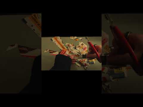 Junk Newspaper Mail Cutting ASMR ✂️ Crisp Paper Scissors Sounds | Stress Relief #asmrtriggers #asmr