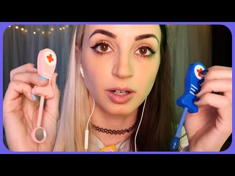2 Minute ASMR | Examining & Cleaning your Teeth (Everything is Wrong)
