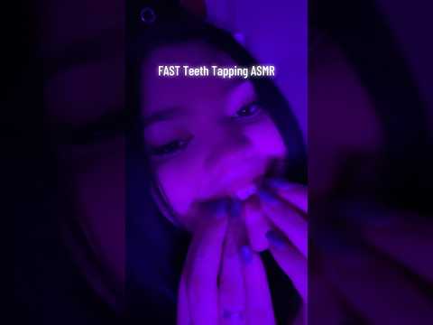 Teeth Tapping ASMR #tingles #visualtingle #asmrlive #relax #triggersforsleep #livestream #mouthsound
