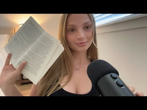 ASMR Inaudible Reading to You (100% sensitivity!) 