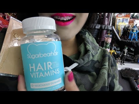 ASMR Whisper Beauty Products [Sugar Bear Hair, Unicorn Necklace]🦄