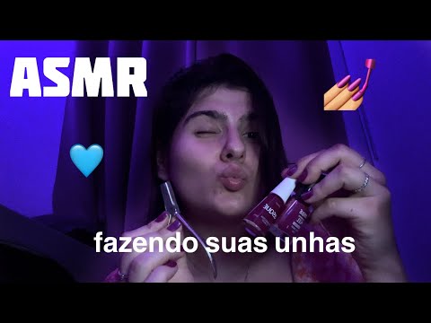 ASMR CASEIRO - fazendo suas unhas