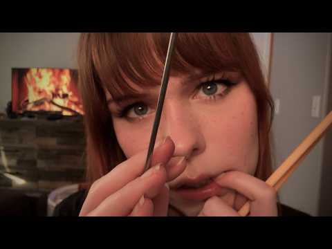 ASMR Perfectionist Fixing Your Middle Part (Obsessive Hair Parting and Straightening)