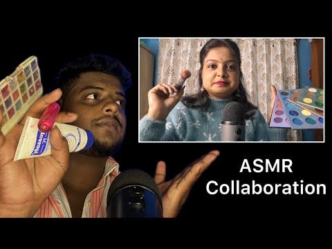 ASMR Indian Makeup Collaboration 💄