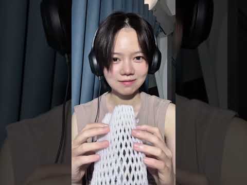 ASMR xốp - Styrofoam  #shorts  #asmrvietnam #notalkingasmr #gauasmr #triggersforsleep