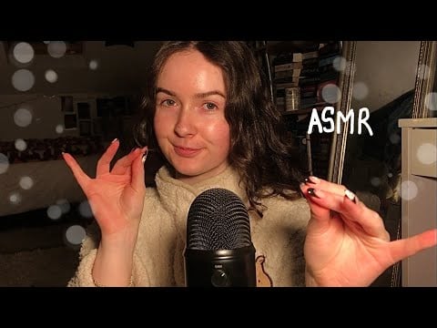 ASMR || Hand sounds w/ ramble (fast and aggressive)