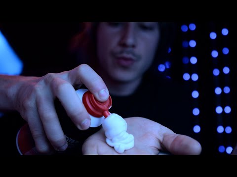 ASMR Shaving Foam Hand Sounds