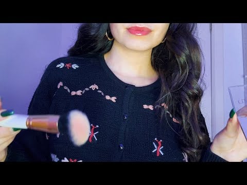 1 Minute ASMR Makeup Application (Fast and Aggressive)