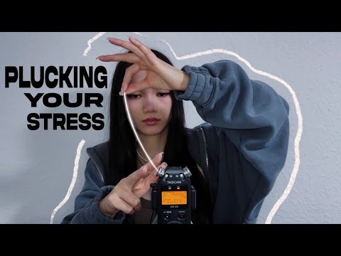 ASMR Plucking & Pulling Triggers (No Talking)