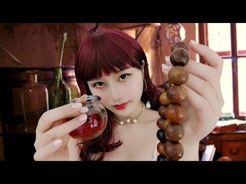 *ASMR* Medical Medium Roleplay | Healing You by Talking to Spirits | Potion Making (Whispered)