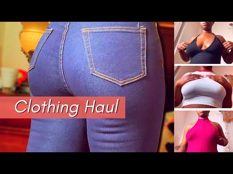ASMR FLIRTY Try on Haul from Fashion Nova (Tingly sounds, Scratching)