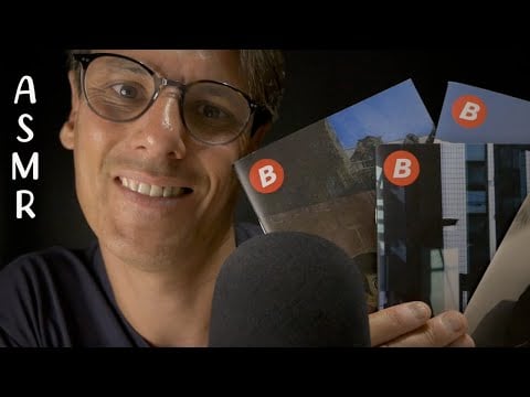 ASMR FR 📸 Papa Écureuil squatte ma chaîne et vous parle de livres photos (chuchotement proche micro)