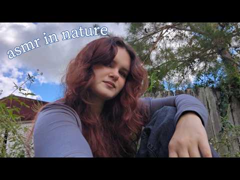 🌳ASMR Outside | Relaxing ASMR in Nature 🍁🍃