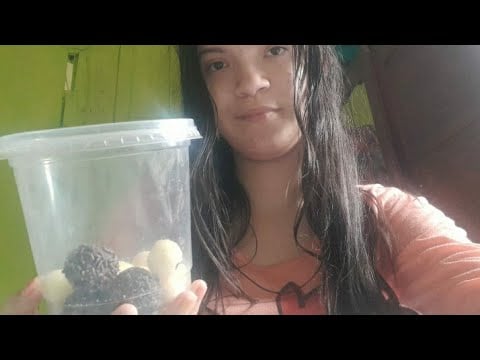 Asmr  mukbang comendo beijinhos e brigadeiros #higorgeousasmr #mukbang #eats #eating #asmr