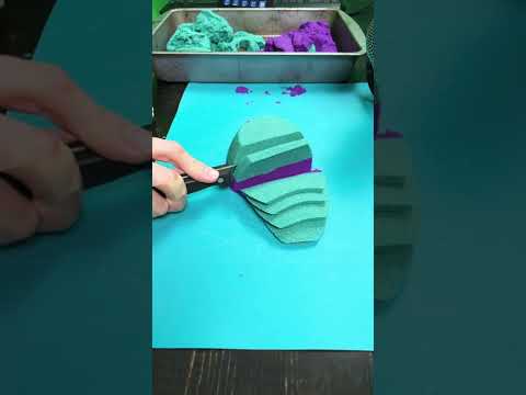 Kinetic Sand #satisfying #kineticsand #asmr