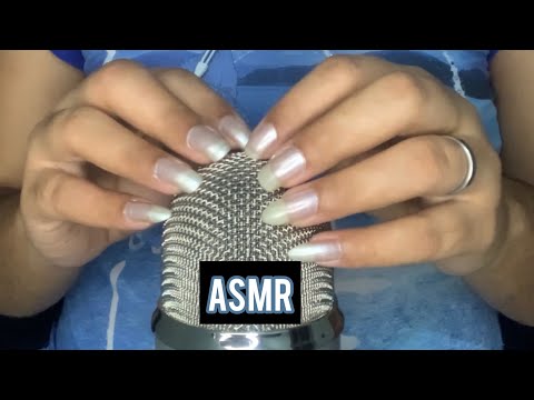 ASMR ARRANHANDO MICROFONE SEM FALA