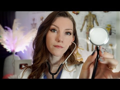 Unrealistic 'Realistic' Doctor's Examination ASMR | Soft Spoken Roleplay for Sleep