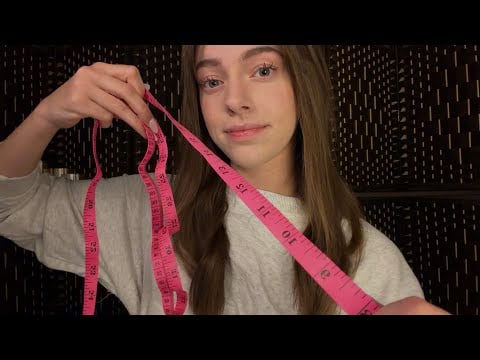 ASMR Ear-To-Ear Inaudible Whispers With Face Measuring | Personal Attention