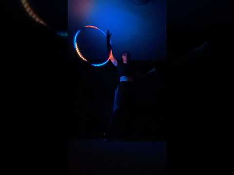 Mesmerizing LED Hoop for Unintentional ASMR 😍✨
