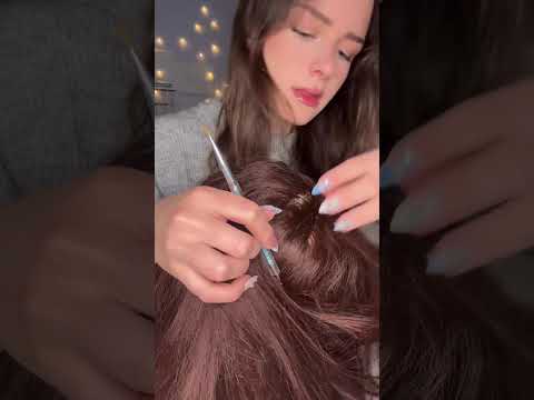 WE NEED TO CHECK YOUR SCALP [ASMR] #asmr #scalpcheck #licecheck #relax