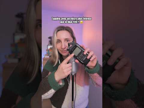 ASMR Avec Un Micro... plus intense que le Blue Yeti 👀 #asmr #shorts  #relax