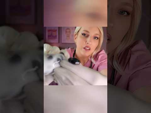 ASMR Dermatologist Exam, Hair Removal & Pimple Check Up