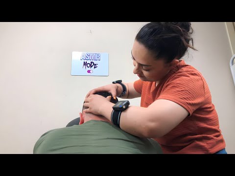 ASMR Sedef Massage,Neck massage,shoulder massage and head scratching