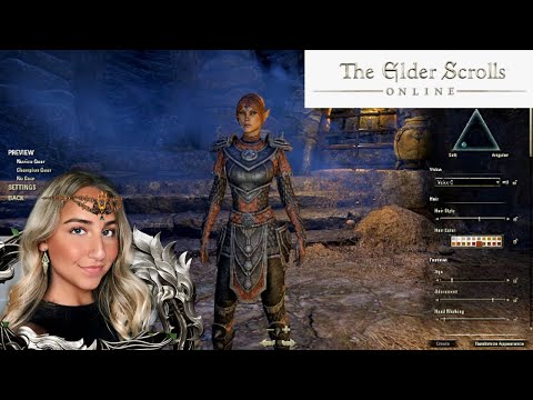 ASMR Elder Scrolls Online Character Creation ✨