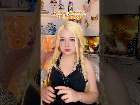 Detetive 🕵️ te interrogando !!! #asmr #roleplay