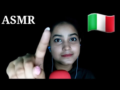 ASMR "Italian Alphabet Pronunciation" With Mouth Sounds