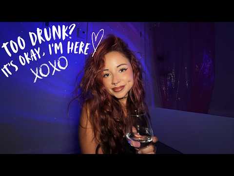 ASMR Taking care of you at a party 🥂💕 (Muffled party sounds, Realistic POV, Personal attention)